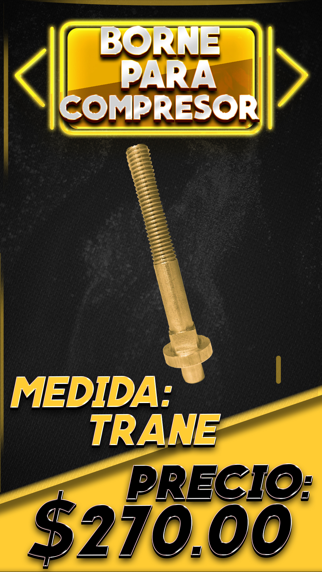 Borne para compresor, TRANE