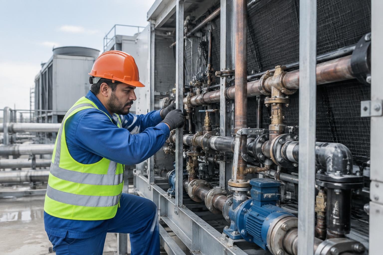 Sistema industrial de enfriamiento